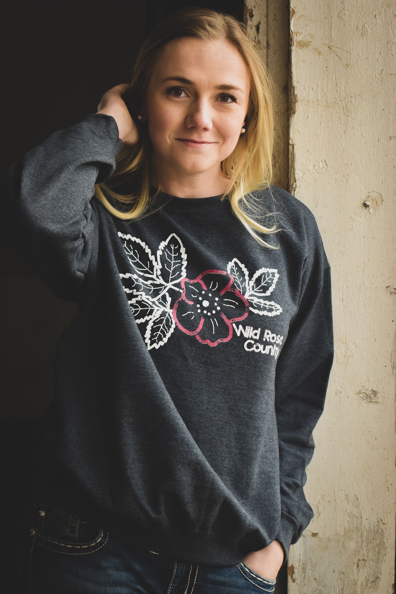 Wild Rose Country Crewneck