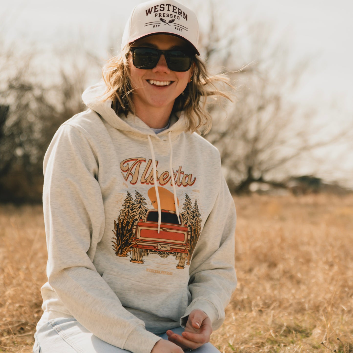 Alberta Tailgate Hoodie Oatmeal