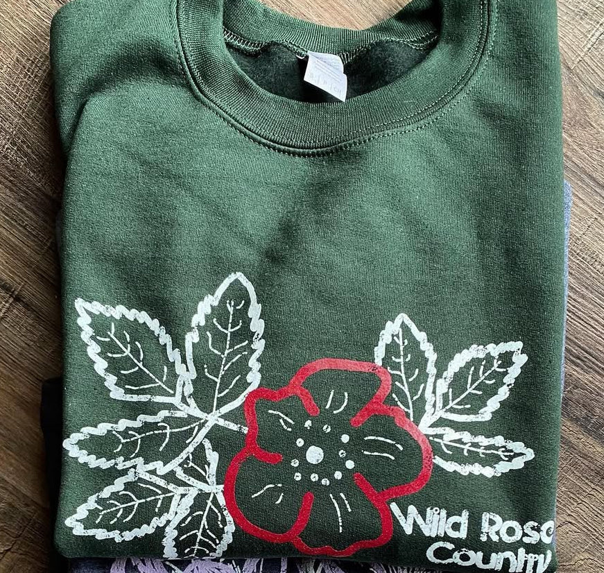 Wild Rose Country Crewneck